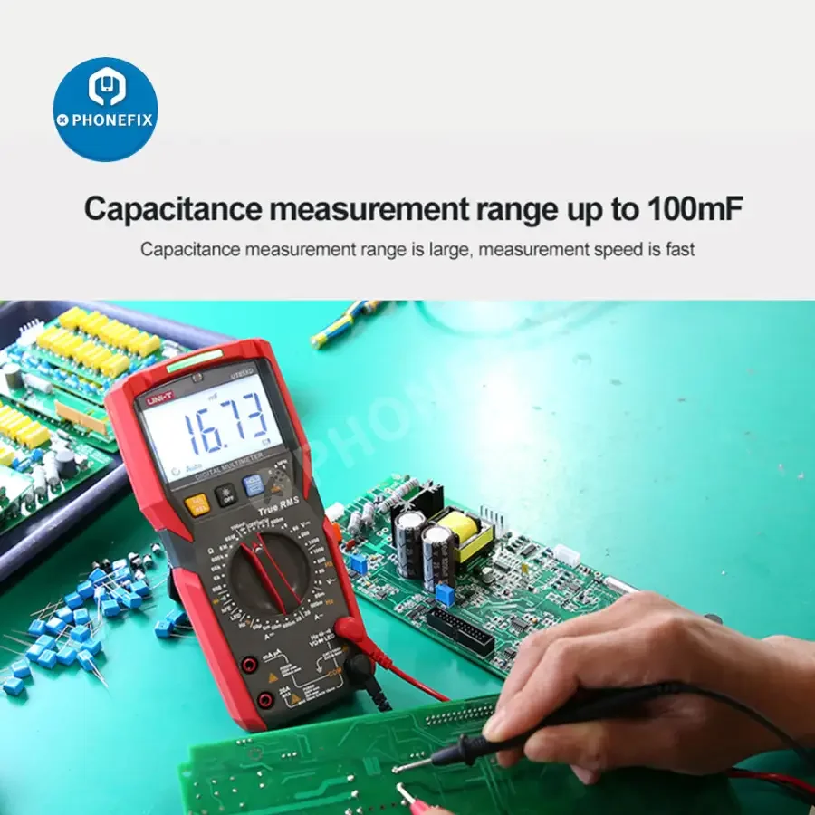 UT89XD LED Multimeter Smart Capacitance Voltage Current Tester - Image 13