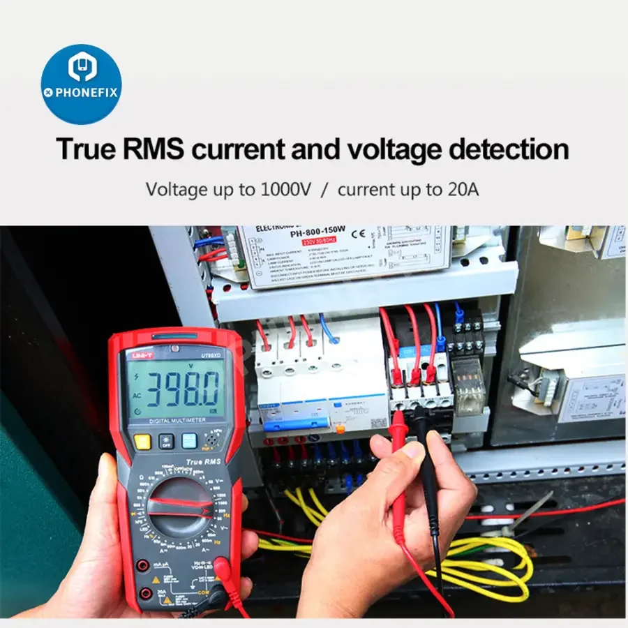 UT89XD LED Multimeter Smart Capacitance Voltage Current Tester - Image 14