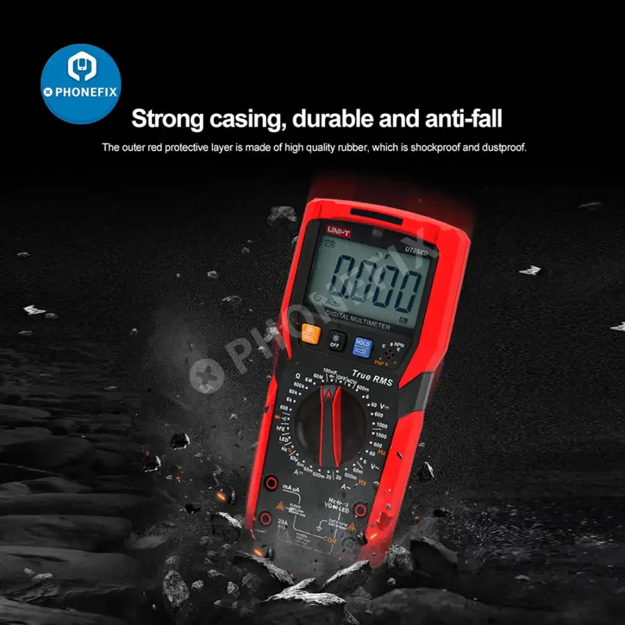 UT89XD LED Multimeter Smart Capacitance Voltage Current Tester - Image 15