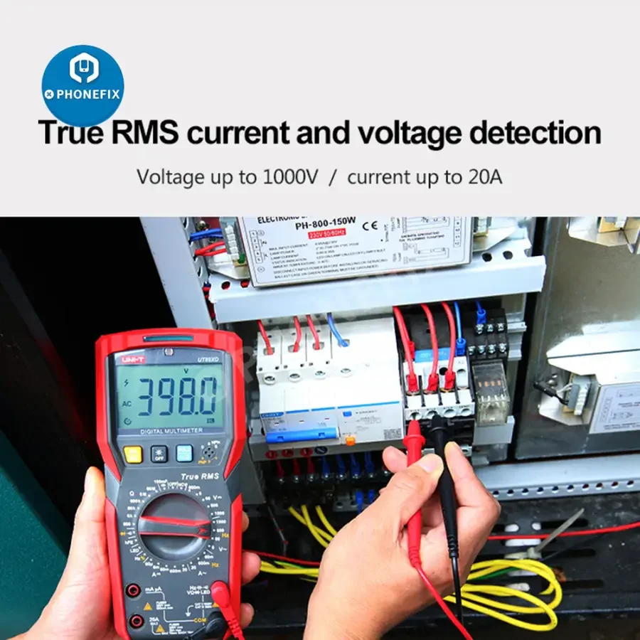 UT89XD LED Multimeter Smart Capacitance Voltage Current Tester - Image 9