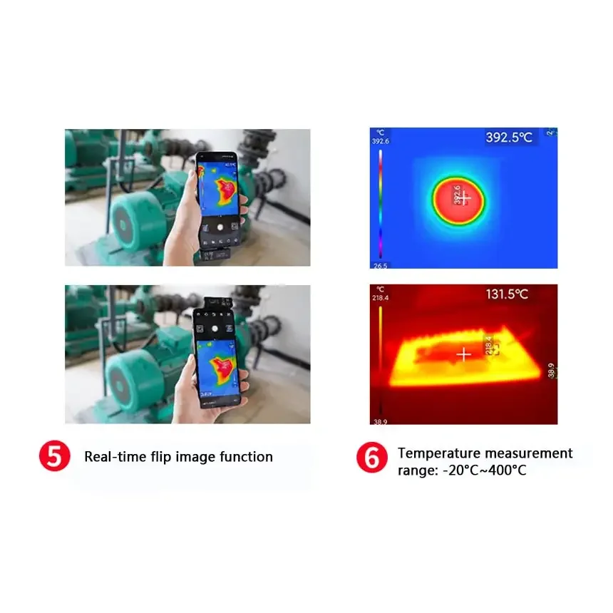 UTi120 Thermal Imager Infrared Camera Mobile Phone Android Type-C - Image 12