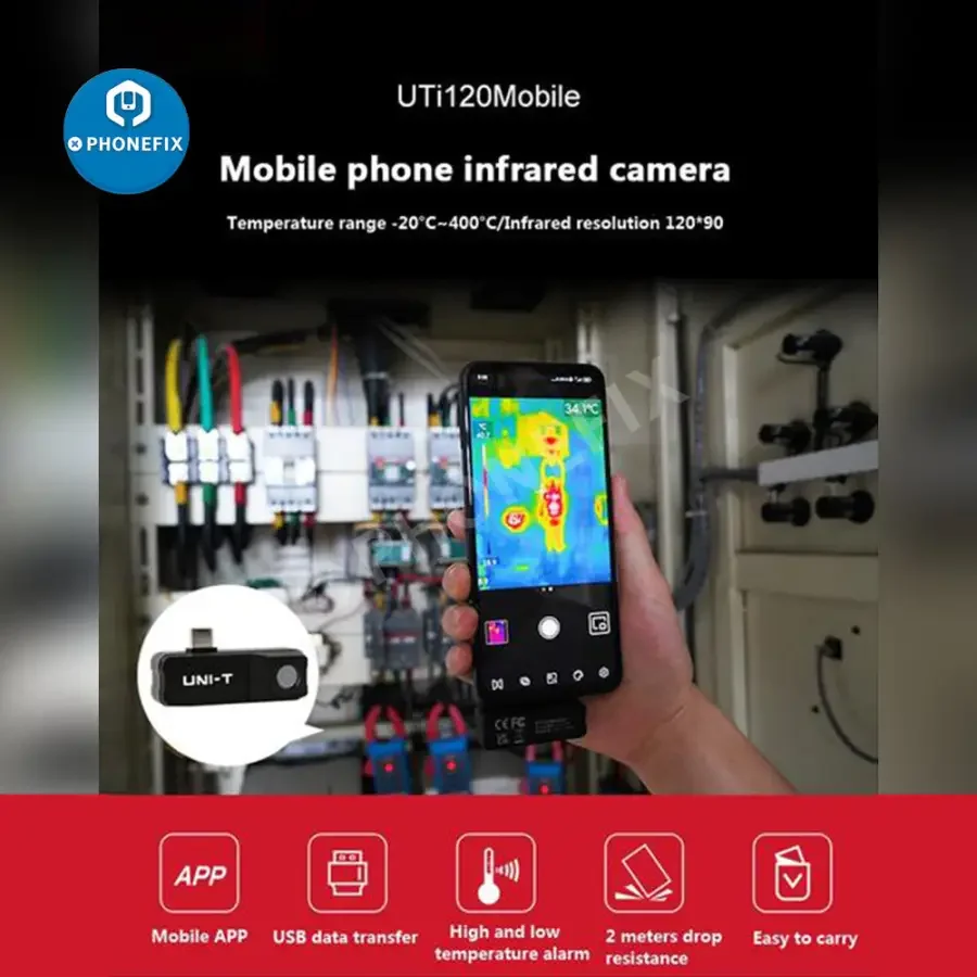 UTi120 Thermal Imager Infrared Camera Mobile Phone Android Type-C - Image 4