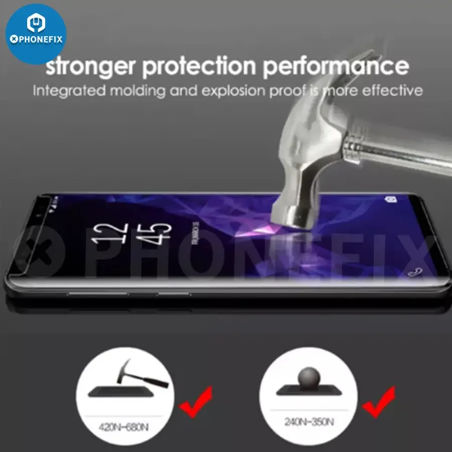 UV Glue Tempered Glass Nano Liquid Protective Film For Samsung Galaxy - Image 4