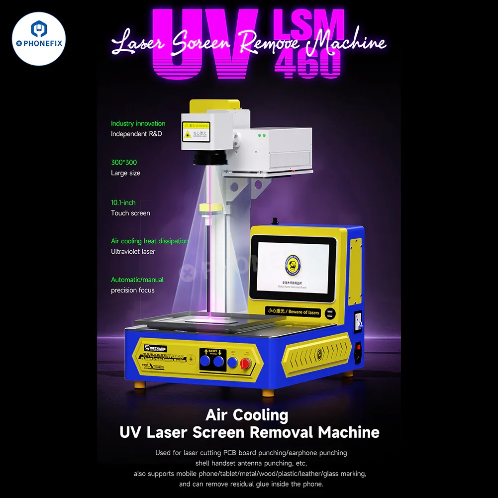 UV Laser Machine Phone Screen Separator Back Glass Removal - Image 4