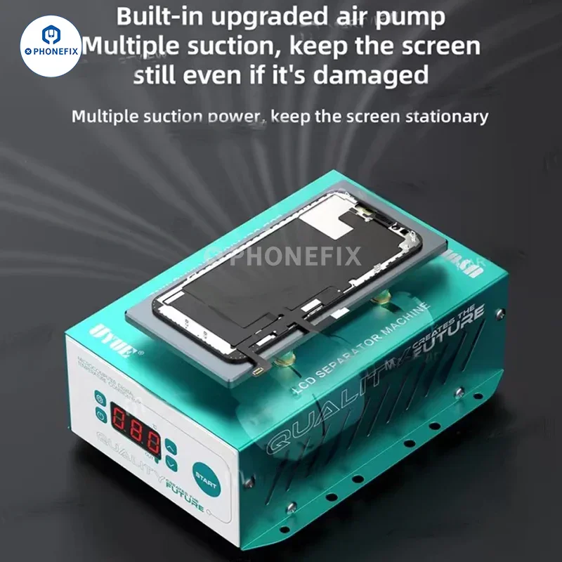 UYUE 958S-3 7 inch Auto Heating LCD Screen Separator Machine - Image 8