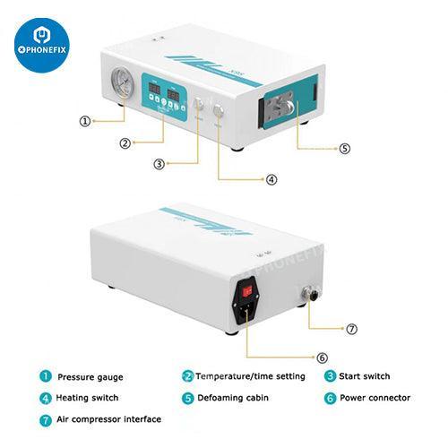 UYUE X9S MAX Bubble Remover Machine for Curved Screen Refurbished - Image 10