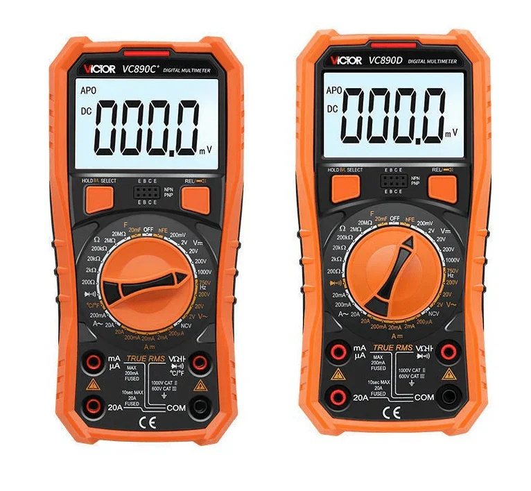 VC890D Digital Multimeter PCB Fault Testing Universal Meter - Image 4