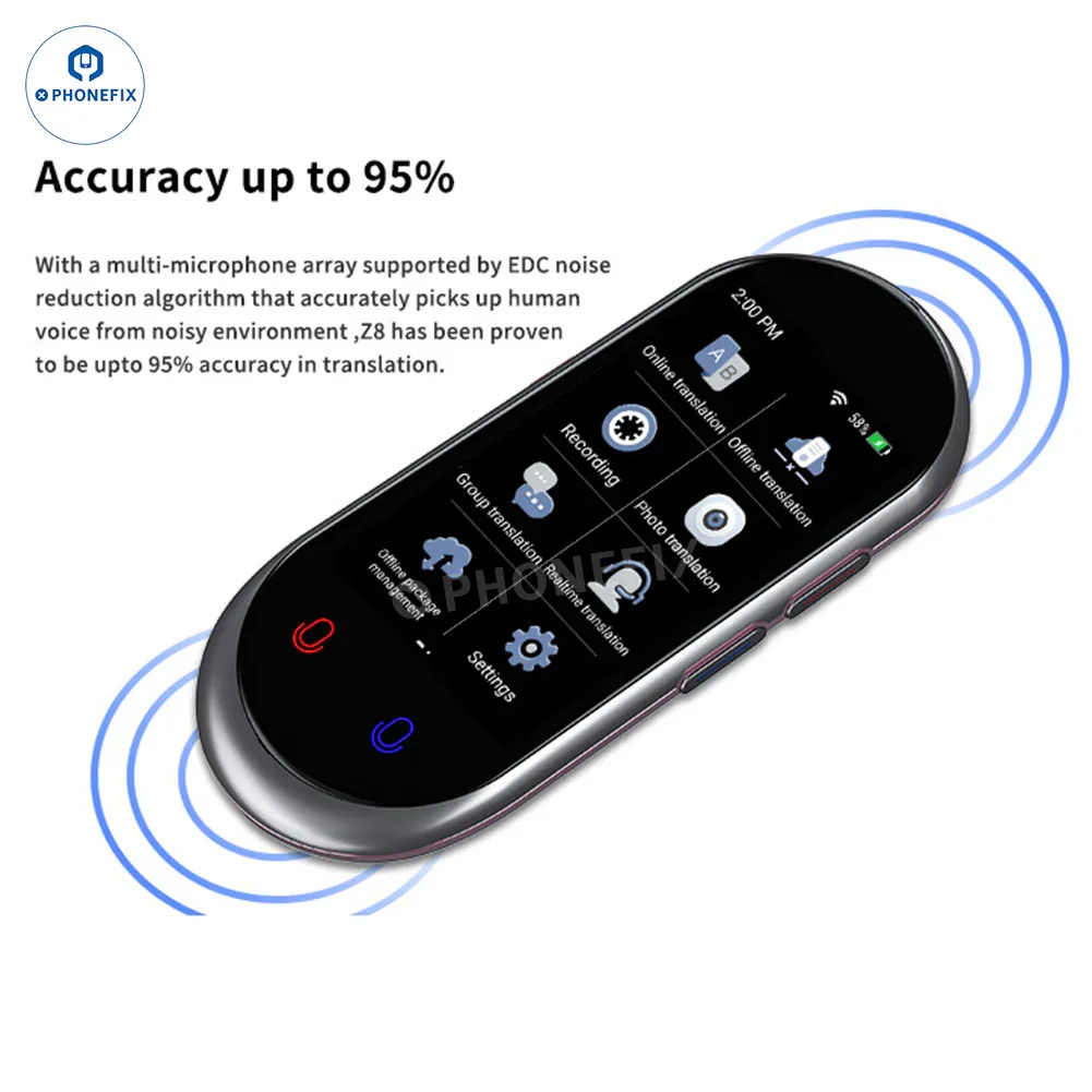 VORMOR Z6 Z8 Portable Translator Smart Offline Real Time Translation - Image 8