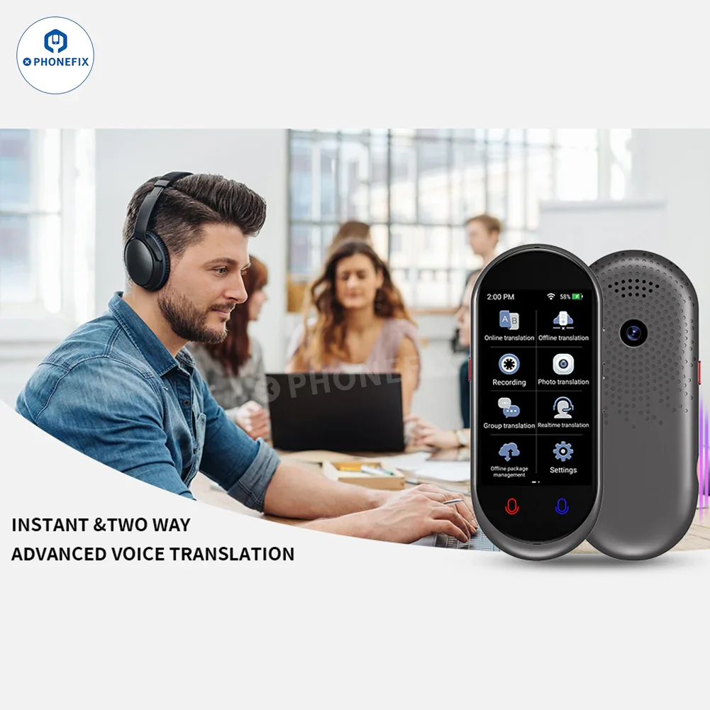 VORMOR Z6 Z8 Portable Translator Smart Offline Real Time Translation - Image 9