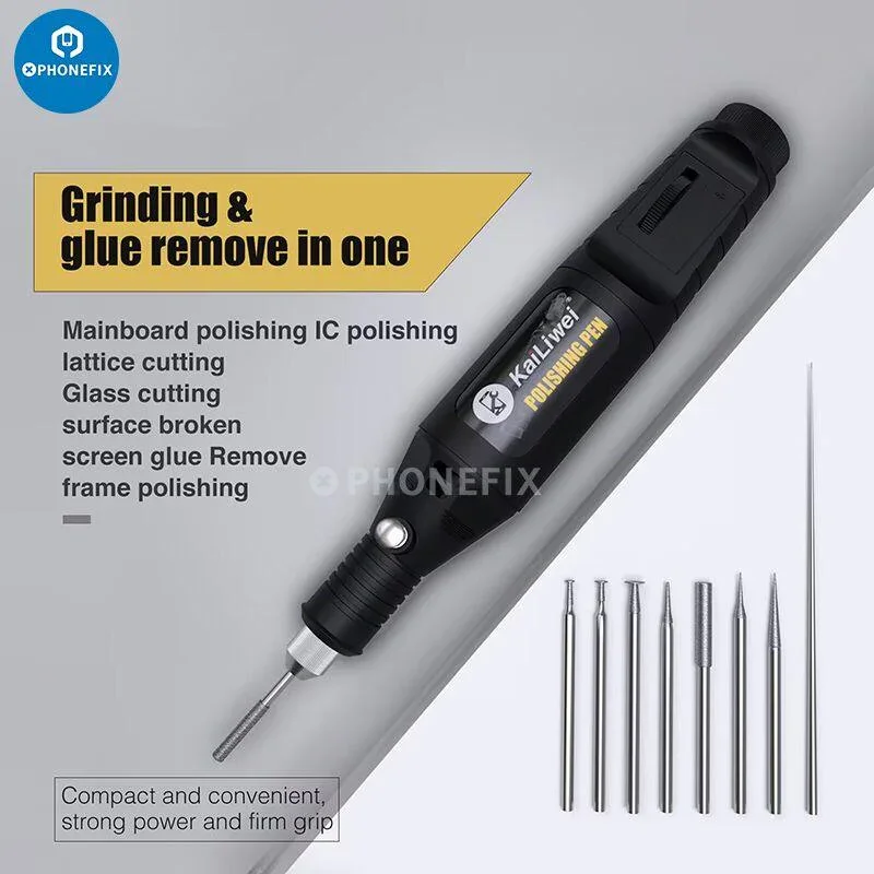 W-06 Glue Remove Electric Grinder Engraver Pen IC Polishing Tool