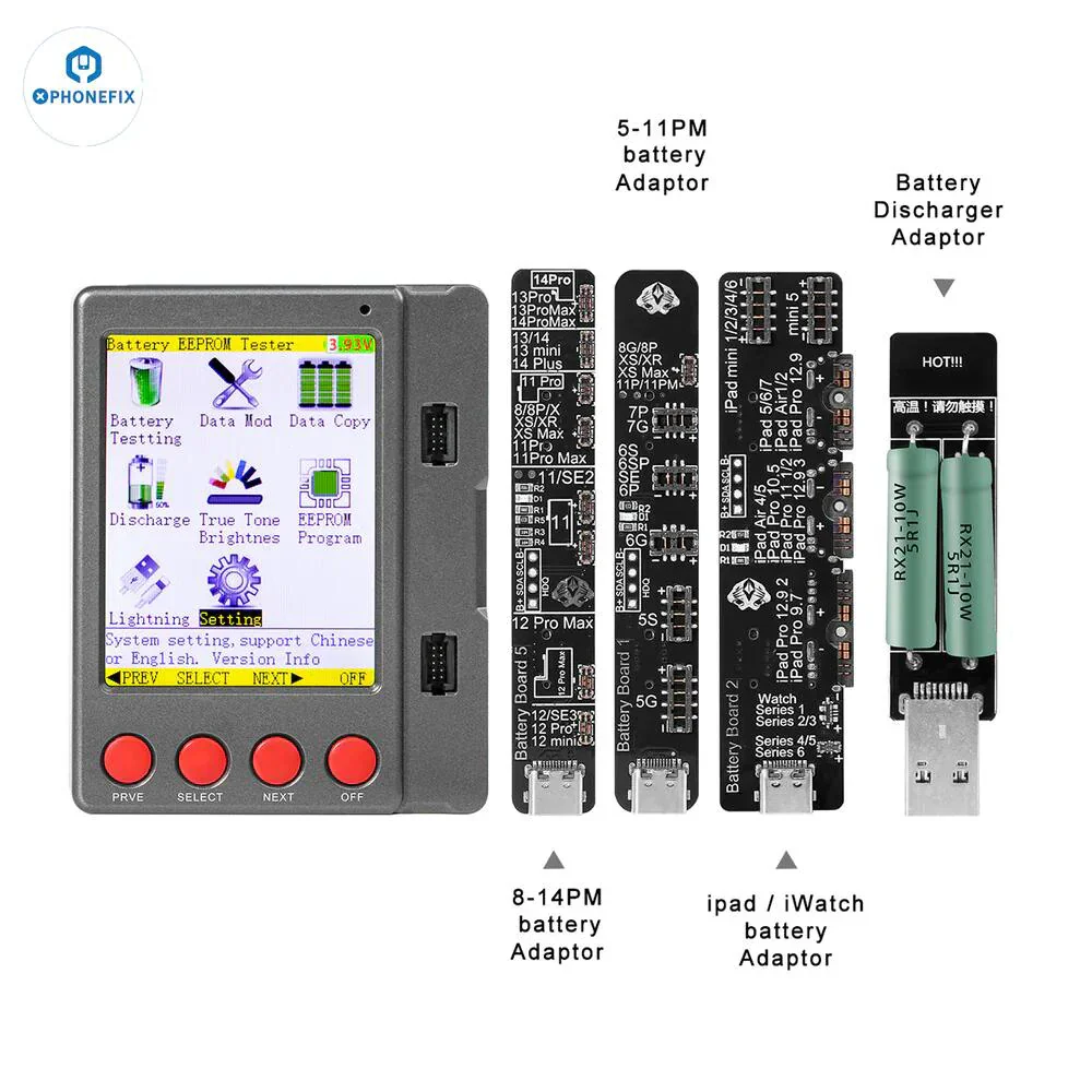 W28 Pro Screen Battery Tester For iPhone iPad Apple Watch Android - Image 5
