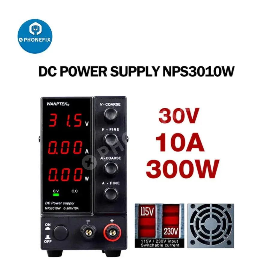 Wanptek Adjustable DC Power Supply Precision Voltage Regulator - Image 2