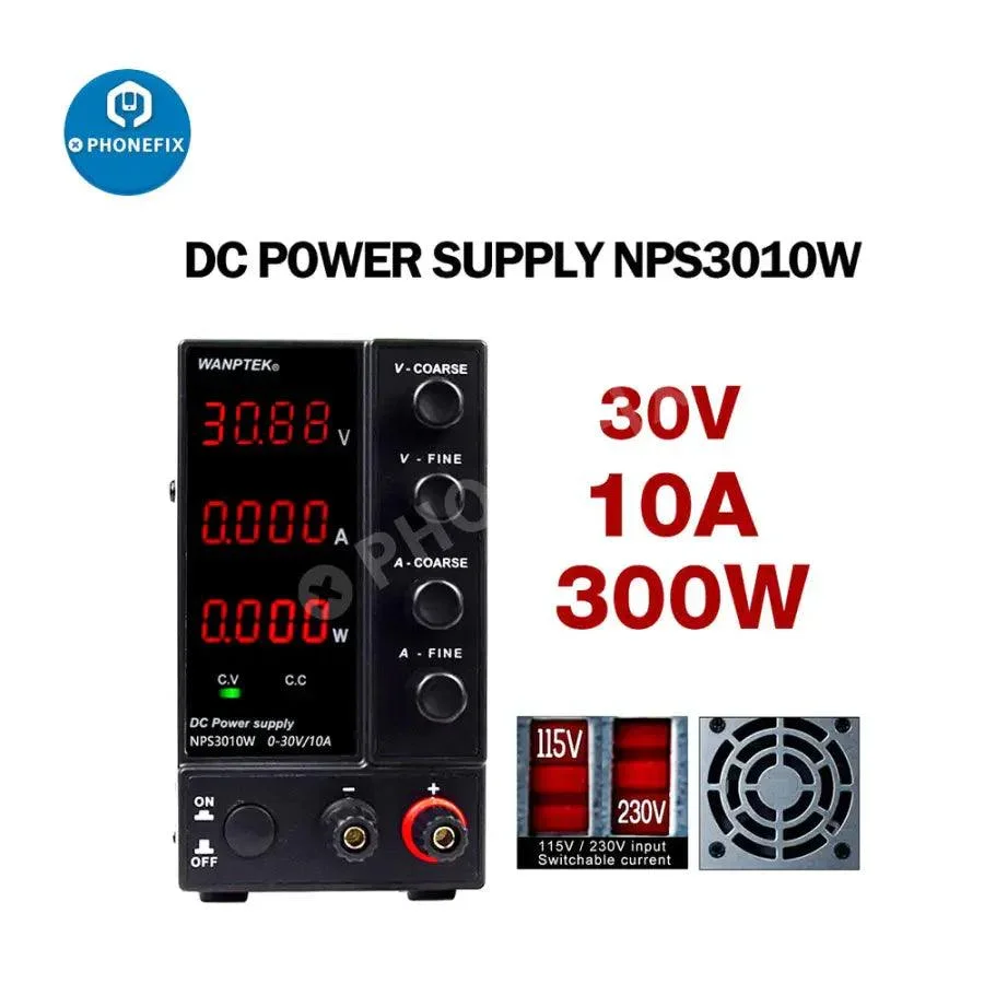 Wanptek Adjustable DC Power Supply Precision Voltage Regulator - Image 4