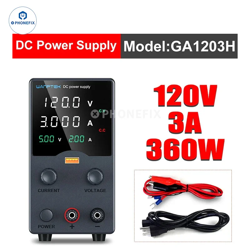 Wanptek GA Series Adjustable DC Voltage Regulator Digital Power Supply - Image 6