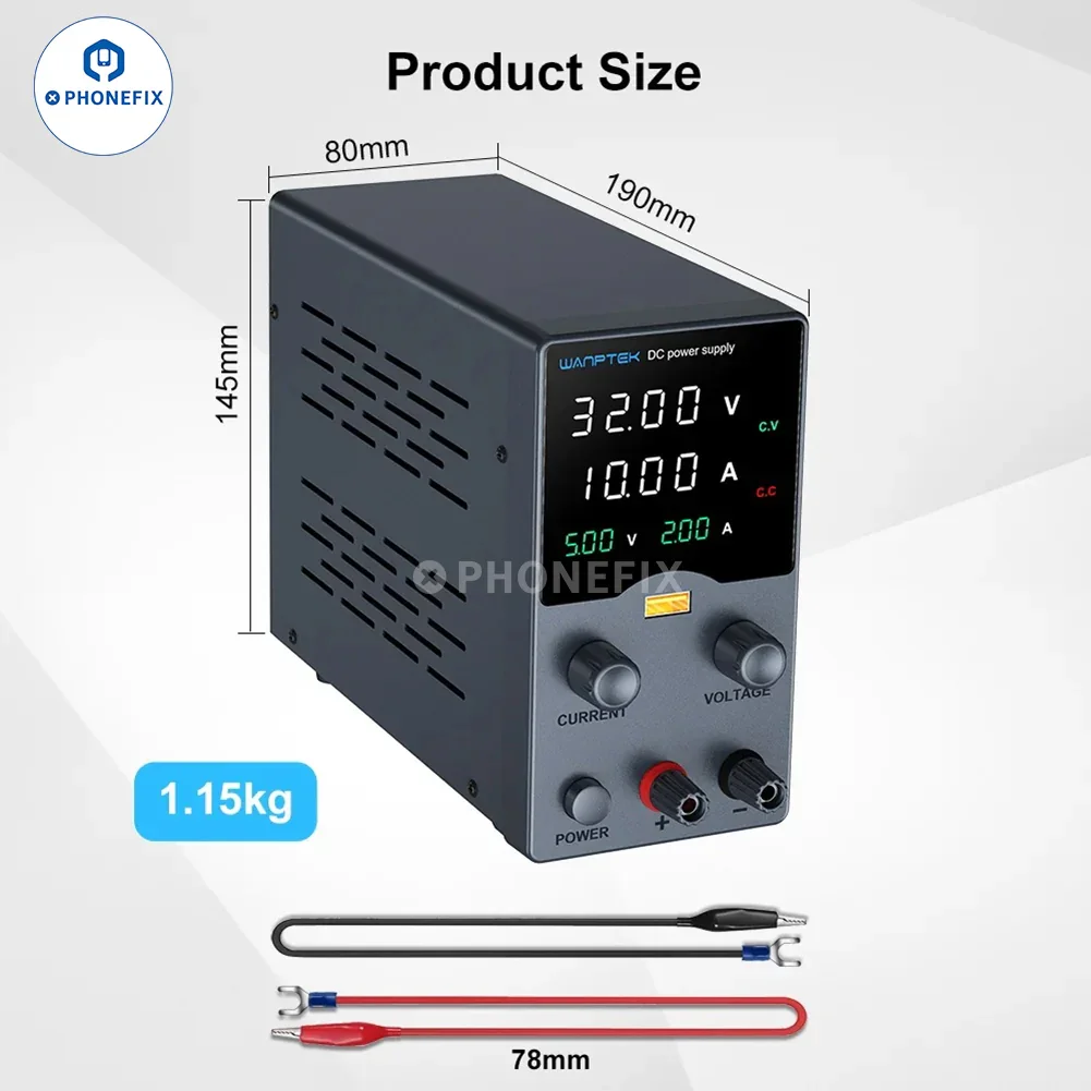 Wanptek GC Series Adjustable DC Power Supply Voltage Regulator - Image 3
