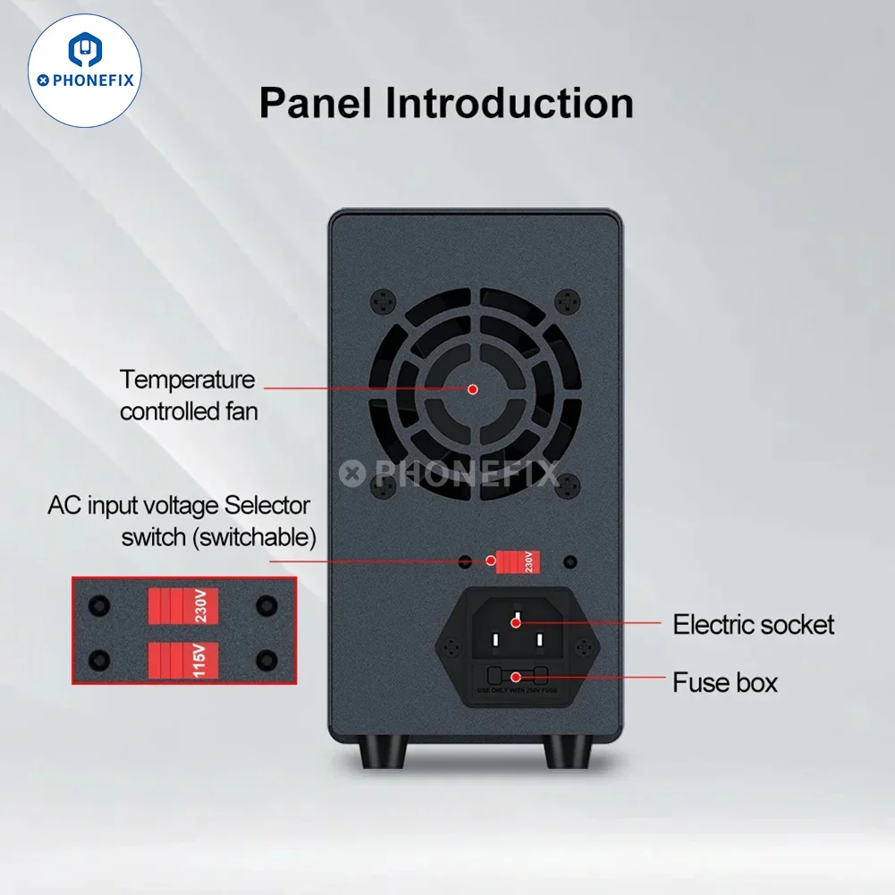 Wanptek GC Series Adjustable DC Power Supply Voltage Regulator - Image 5