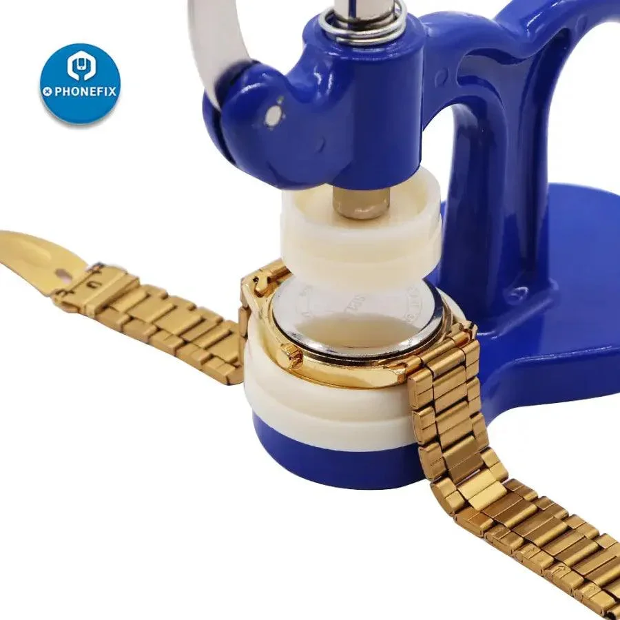 Watch Back Closer Watchmaker Press Set for Plastic Case Crystal Glass - Image 7