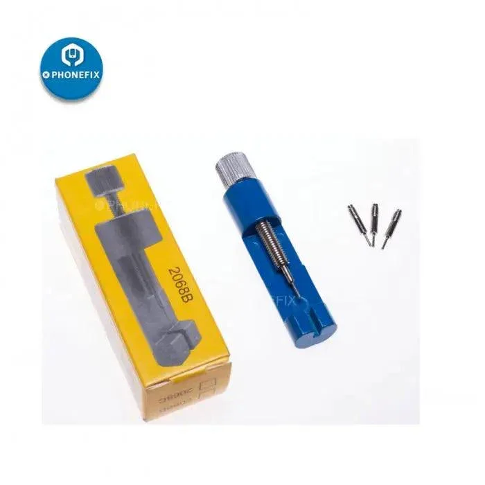 Watch Band Link Pin Bracelet Strap Adjusting Repair Tool + 3pcs Pins - Image 4