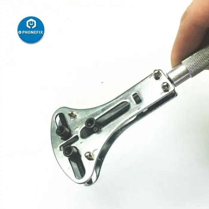 Watch Repair Wrench 55mm Watch Back Case Opener with 18pcs Screws - Image 2