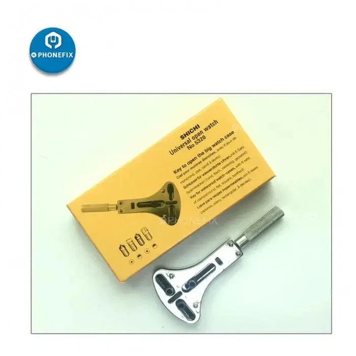 Watch Repair Wrench 55mm Watch Back Case Opener with 18pcs Screws - Image 3