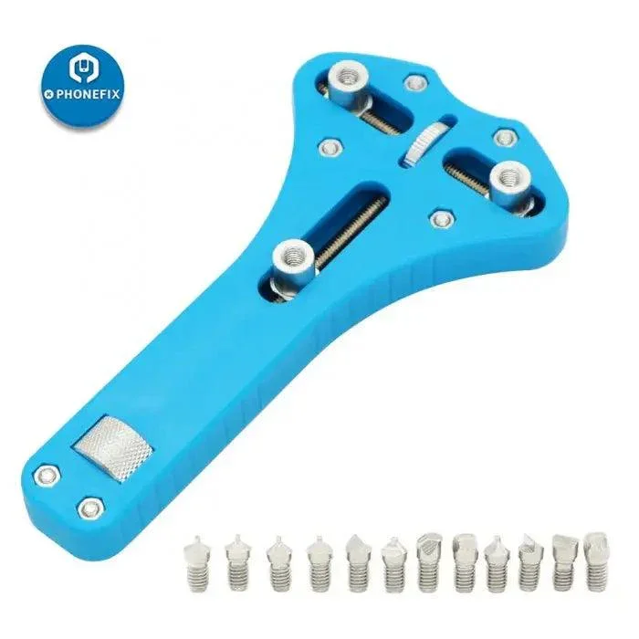 Watch Repair Wrench with 12 Claws for Watch Battery Replacement Tools - Image 3