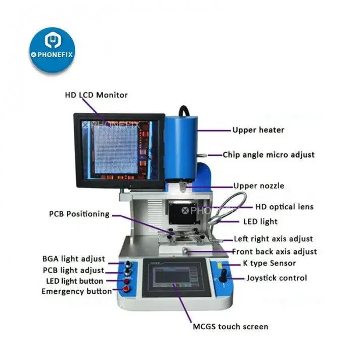 WDS-700 BGA desoldering Rework Station for circuit boards repair - Image 3