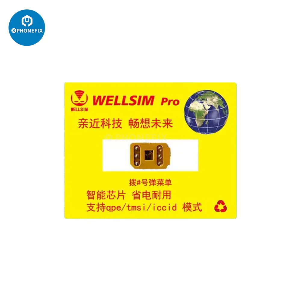 WELLSIM Pro Unlock Card Solves iPhone SIM Carrier Invalid Issue - Image 3