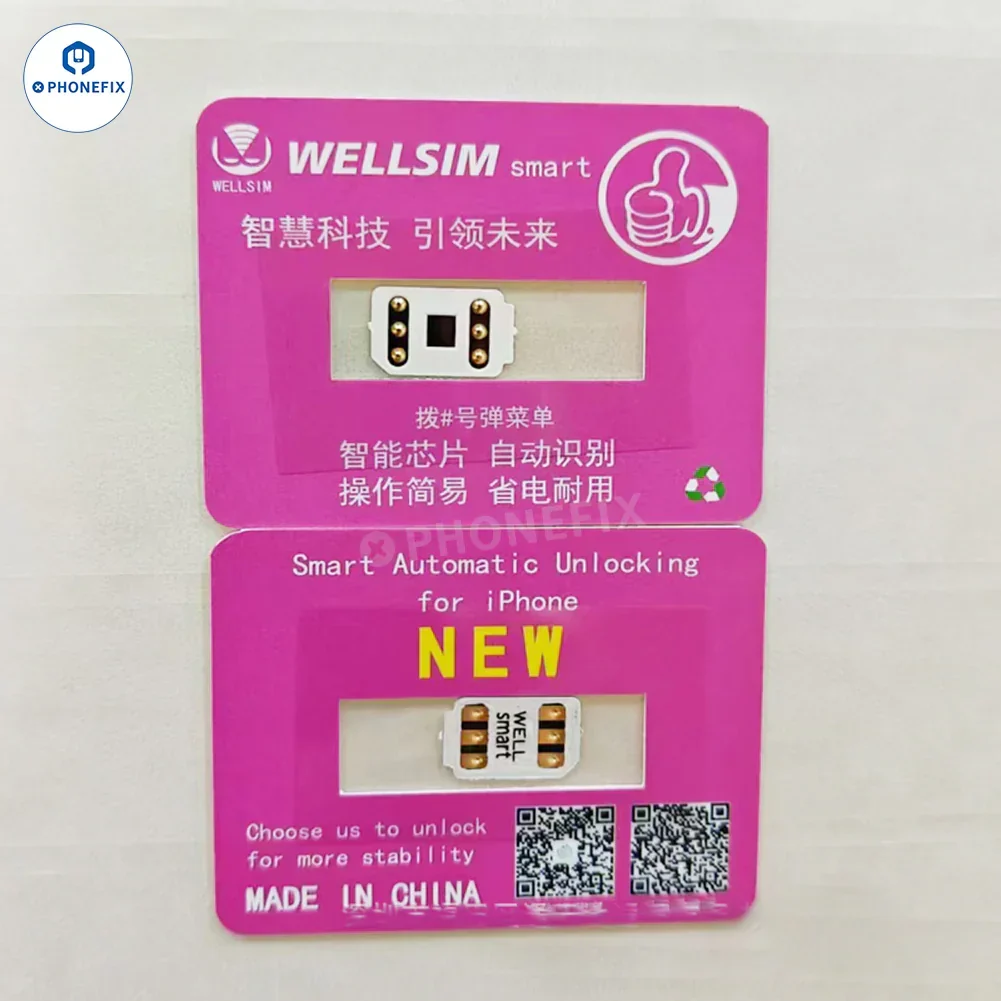 WELLSIM Smart SIM Unlocking Card For iOS18 iPhone XR-16 Pro Max - Image 2