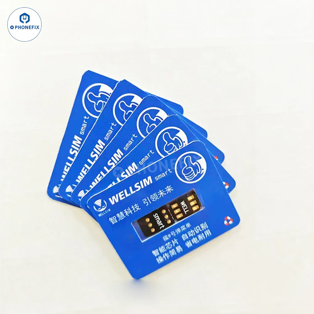 WELLSIM Smart SIM Unlocking Card For iOS18 iPhone XR-16 Pro Max - Image 5