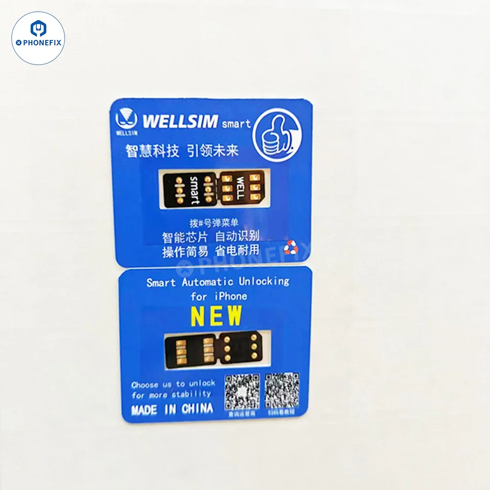 WELLSIM Smart SIM Unlocking Card For iOS18 iPhone XR-16 Pro Max - Image 7