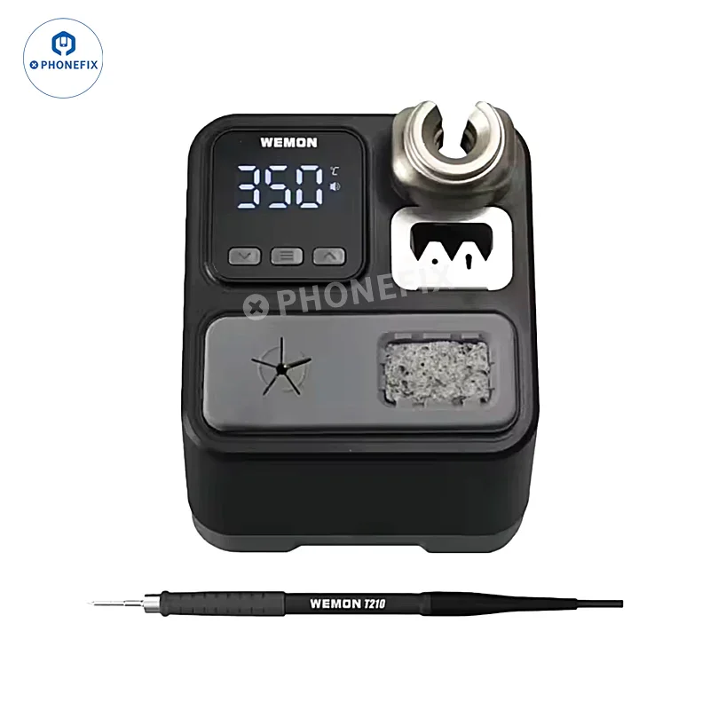 WEMON K21A Soldering Station with C210 Iron Tips for Phone Repair - Image 7