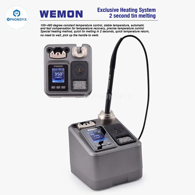 WEMON T31 Soldering Station Compatible C115 C210 C245 Iron Tip - Image 2