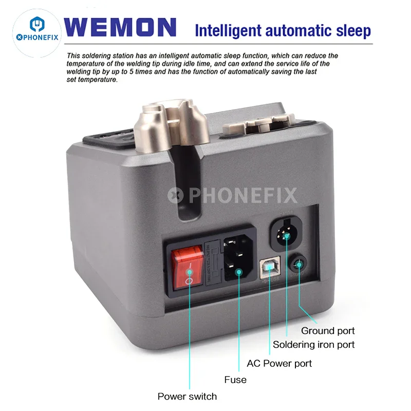 WEMON T31 Soldering Station Compatible C115 C210 C245 Iron Tip - Image 5