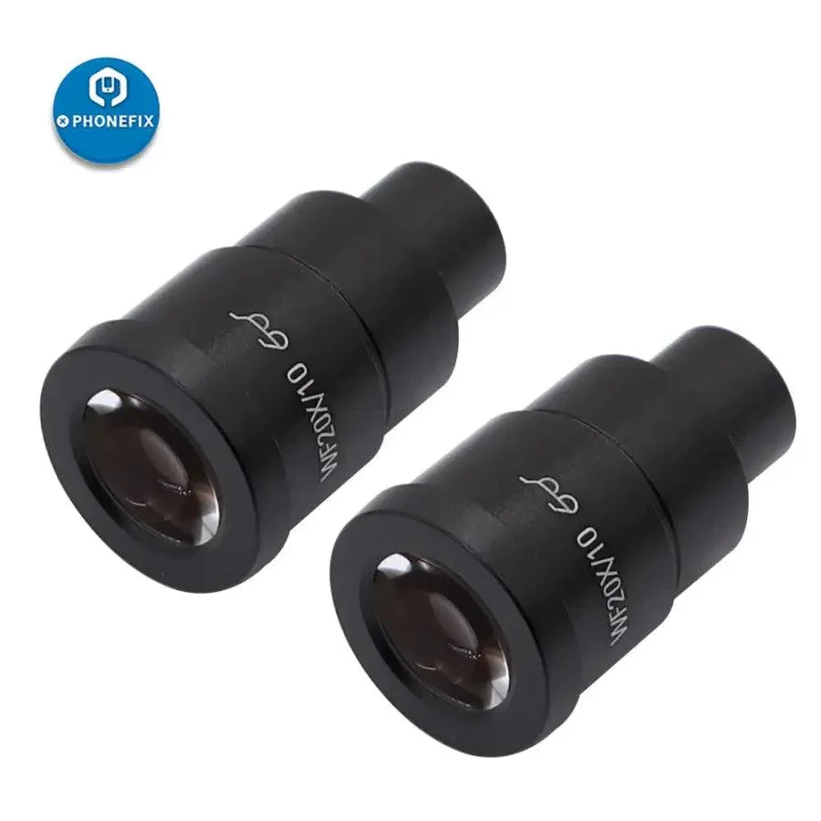 WF 10X 20X Super Widefield Trinocular Microscope Eyepieces (30mm) - Image 5