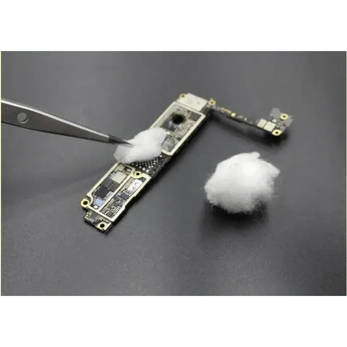 White Medical Cotton Ball For Phone Motherboard Cleaning Repair Tool - Image 4