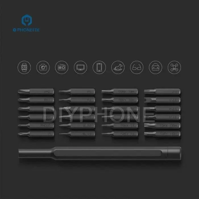 Wiha Magnetic mini Screwdriver Set Basic Phone Repair Tool Kit - Image 3