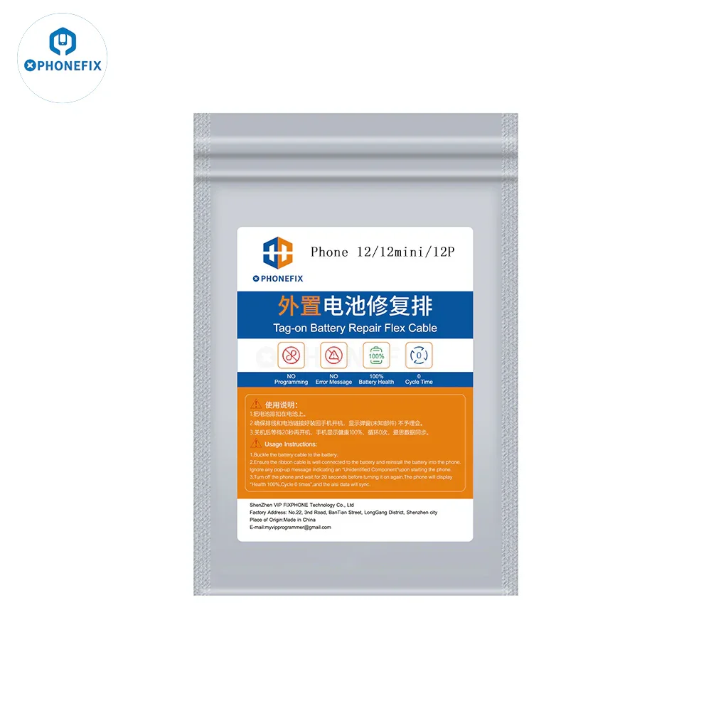Without Programming Battery Repair Flex Cable For iPhone 11-15 Pro Max - Image 5
