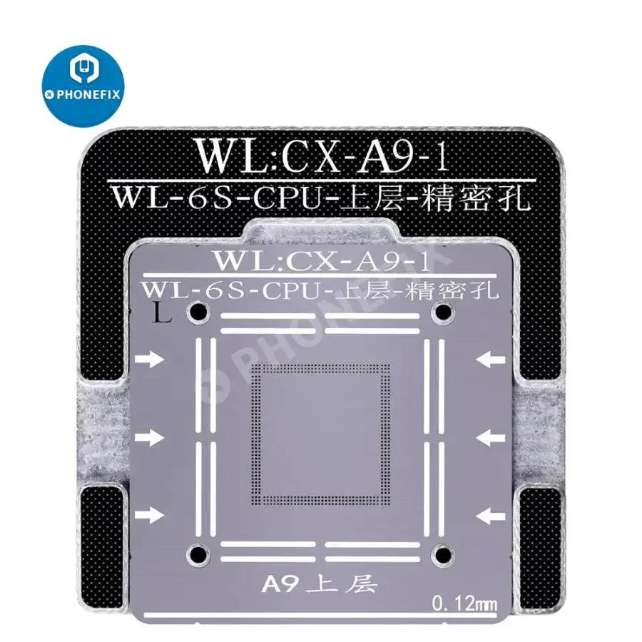 WL 0.1mm BGA Reballing Stencils Kit For iPhone A8-A16 CPU - Image 8
