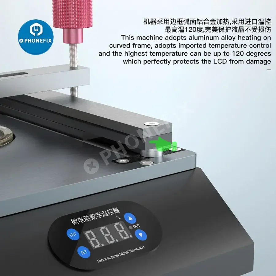 WL-1808 2 in 1 15-inch LCD Screen Heating Plate LCD Screen Separator - Image 3