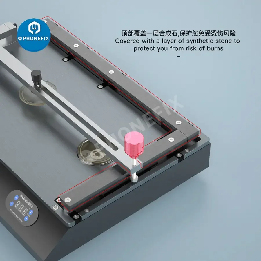 WL-1808 2 in 1 15-inch LCD Screen Heating Plate LCD Screen Separator - Image 4