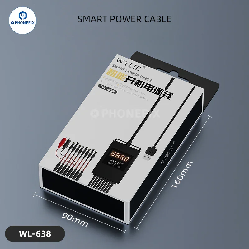 WL-638 Pro Smart Boot Power Supply Cable For iPhone Android Phones - Image 16