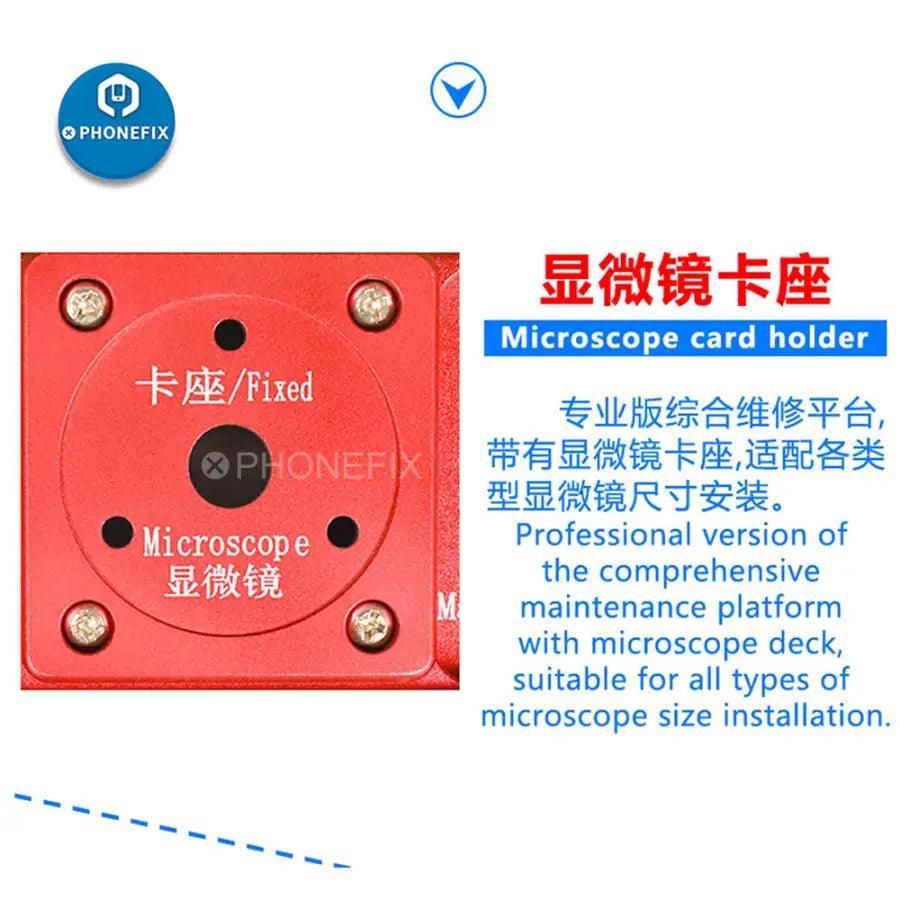 WL Aluminium Alloy Microscope Base 330x198mm Maintenance Pad - Image 10