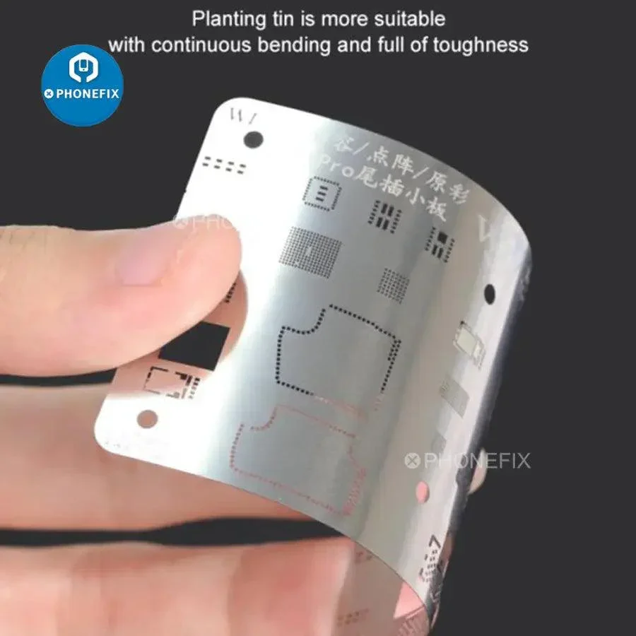 WL BGA Reballing Steel Mesh For iPhone Dot Matrix Face ID Repair - Image 4