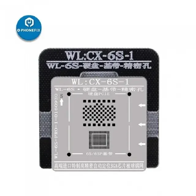 WL BGA Reballing Stencil Kit With Positioning Mold For iPhone X-12promax - Image 2