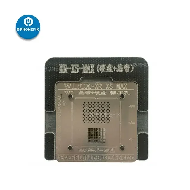 WL BGA Reballing Stencil Kit With Positioning Mold For iPhone X-12promax - Image 3