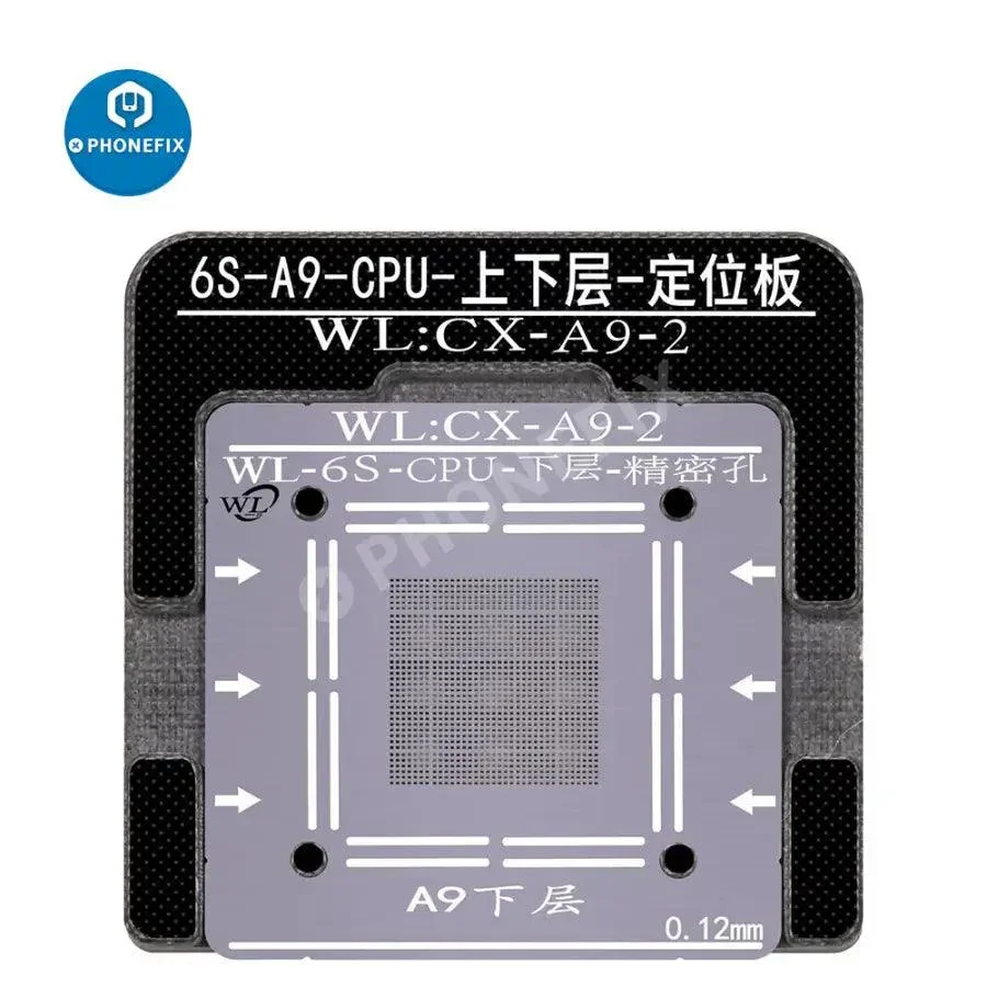 WL BGA Reballing Stencils For iPhone Baseband NAND A6-A14 CPU BGA - Image 10