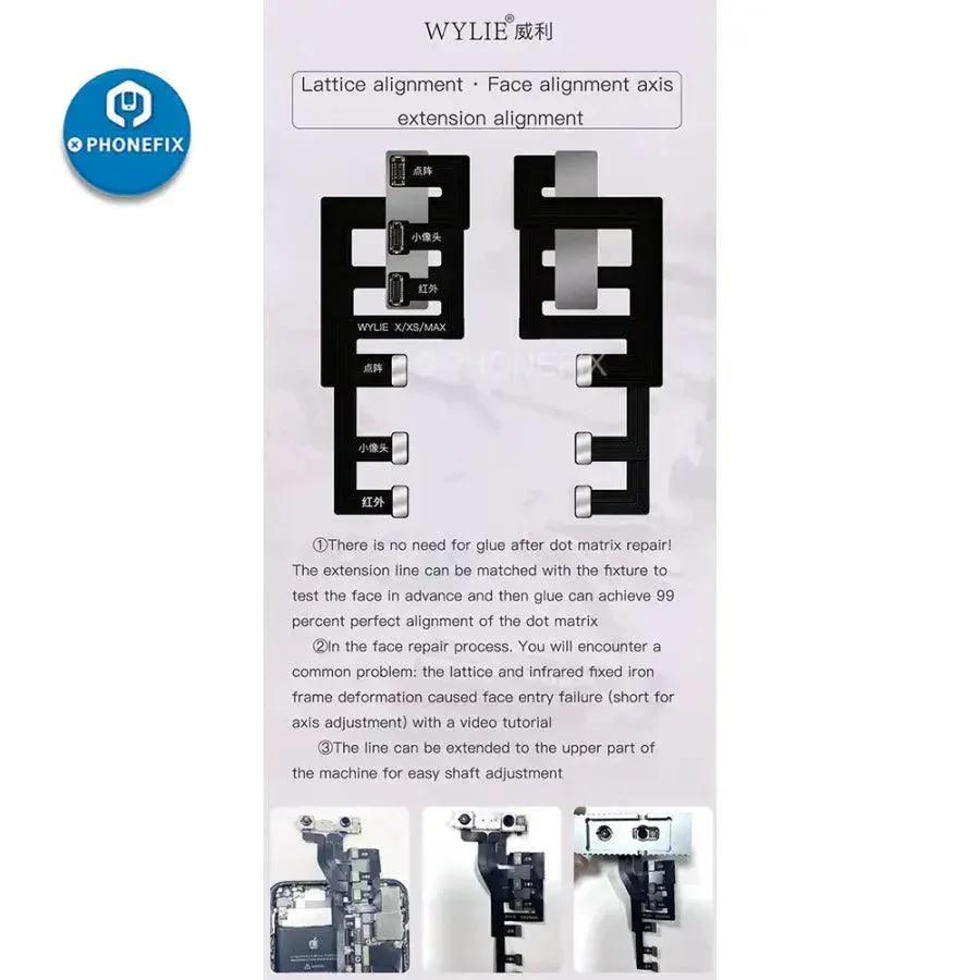 WL Dot Matrix Extension Flex Cable For iPhone Face ID Repair - Image 5