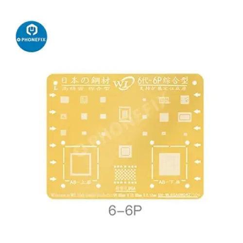 WL Golden BGA Reballing Stencil Net For iPhone 6-13 Pro Max Soldering - Image 7