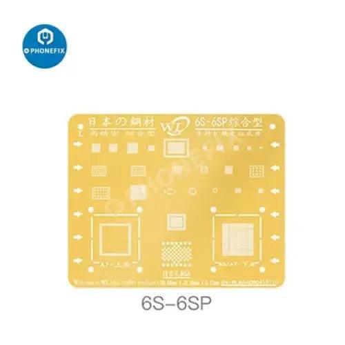 WL Golden BGA Reballing Stencil Net For iPhone 6-13 Pro Max Soldering - Image 8