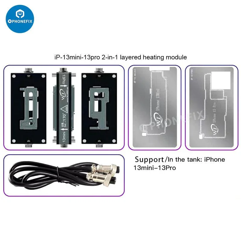 WL HT007 Pre-Heating Soldering Station for iPhone X-16 Pro Max - Image 9